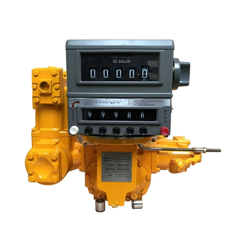 M 80 1 Positive  Displacement  Flow Meter  with Register Counter PD flow meter