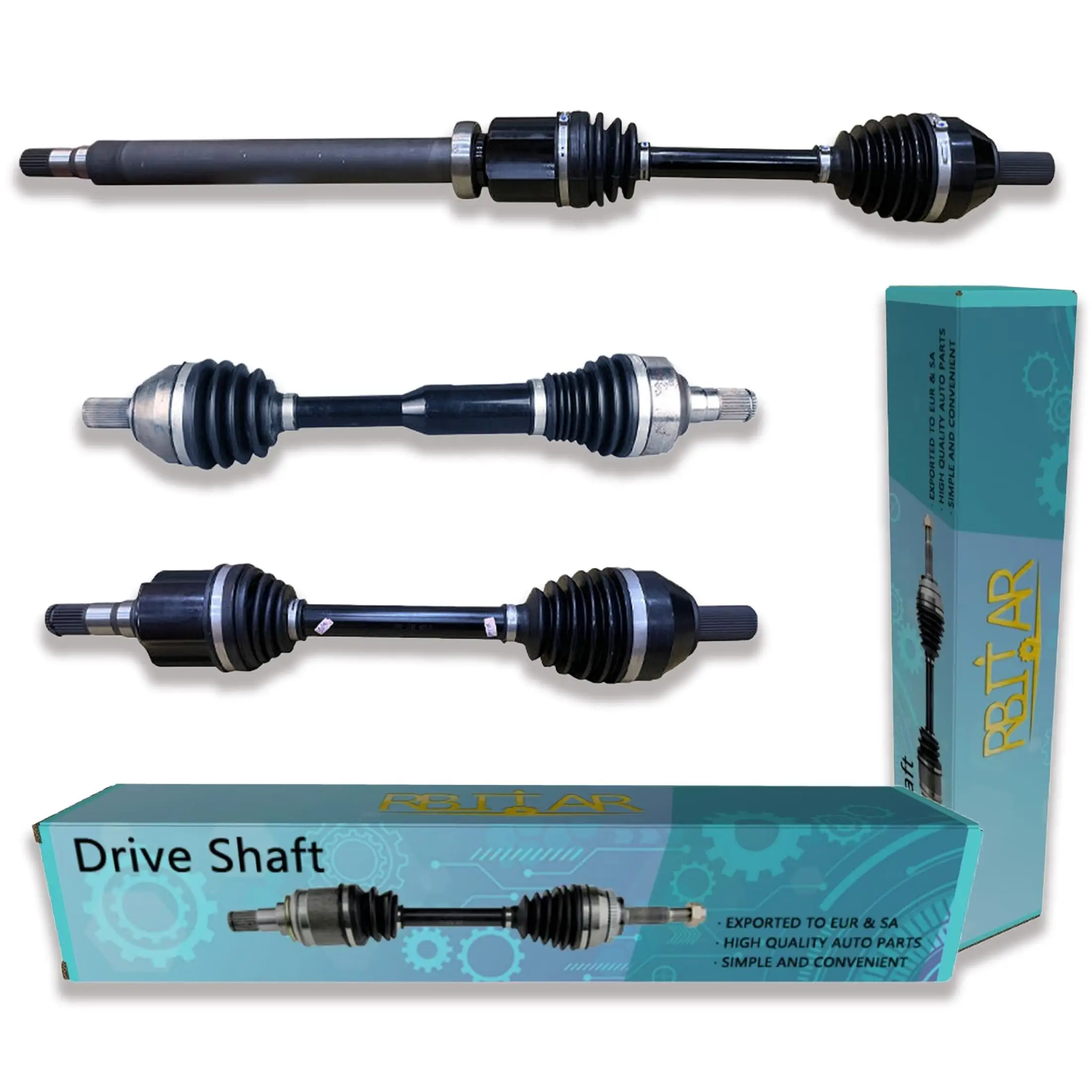 New Front and Rear Driveshaft Parts Custom Right Shaft Drive Support Rubber Loop Centre Prop For Bmw