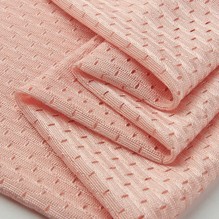 Top-ranking Manufacturer Polyester Net Mesh 100 Polyester Tricot Fabric Recycled Activewear Sports Shorts Woman Fitness