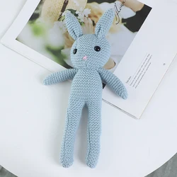 SENNIU 100% Handmade Amigurumi Crochet Bunny Rabbit Stuffed Baby Toys Wholesale 26cm