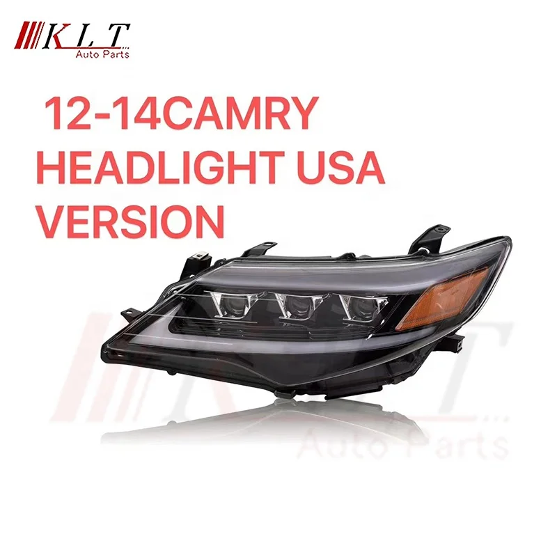 KLT  New Style LED HEAD LAMP For CAMRY Headlight Headlights Auto Headlight for 2007-2011 2012 -2014 CAMRY Head lamps