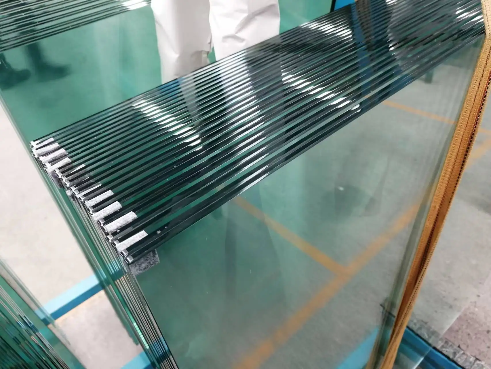 clear temper laminated doom glass
