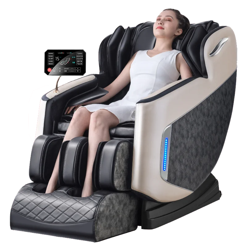 New Trend Zero Gravity Electric Full Body Chair Shiatsu Foot 3D Thai Fixed Point Relaxing Massage Chair