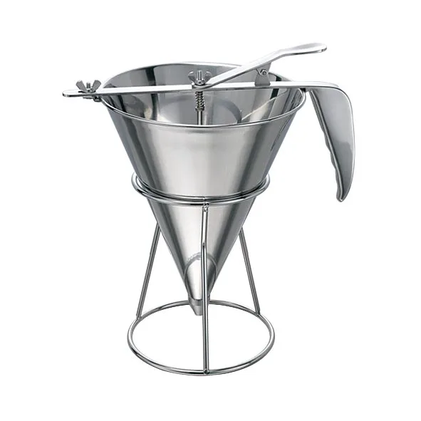 
Stainless Steel Confectionery Conical Sugar Syrup Funnel Filter 