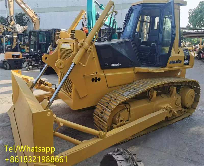 Good Condition Used Original CAT D65E-12 Bulldozer KOMATSU Second hand Komatsu D60 D65E-12 Track Dozer for sale
