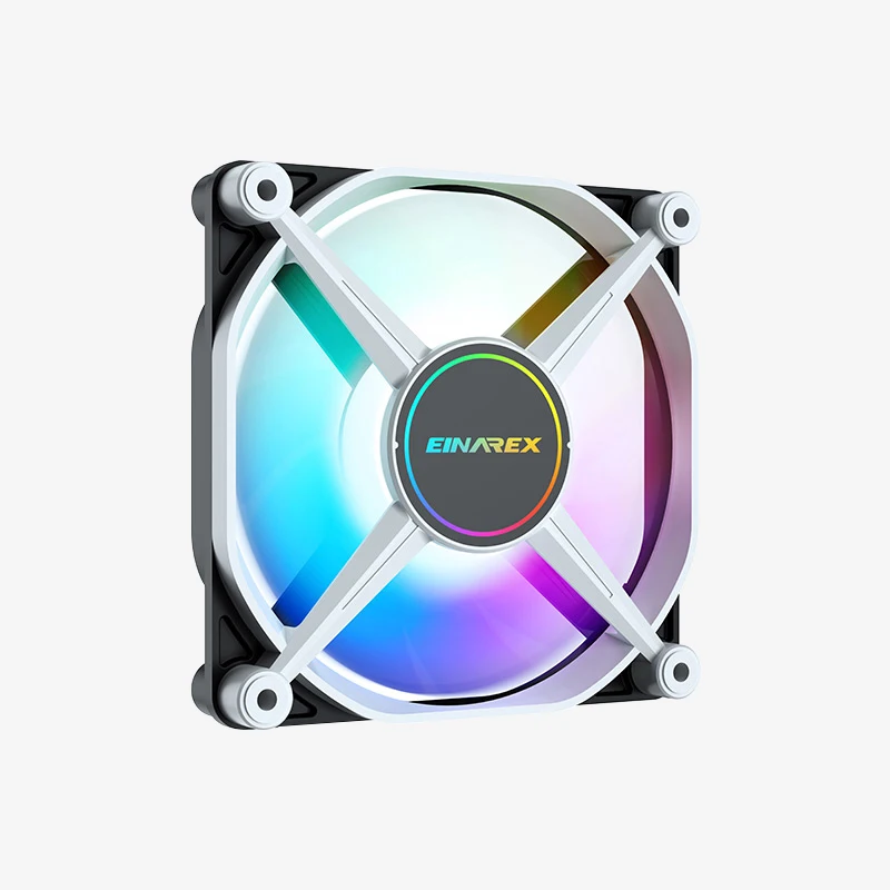 Распродажа игровой вентилятор Rgb для корпуса ПК 120 мм охлаждающий с светодиодной подсветкой Новый радиатор Argb многоцветные