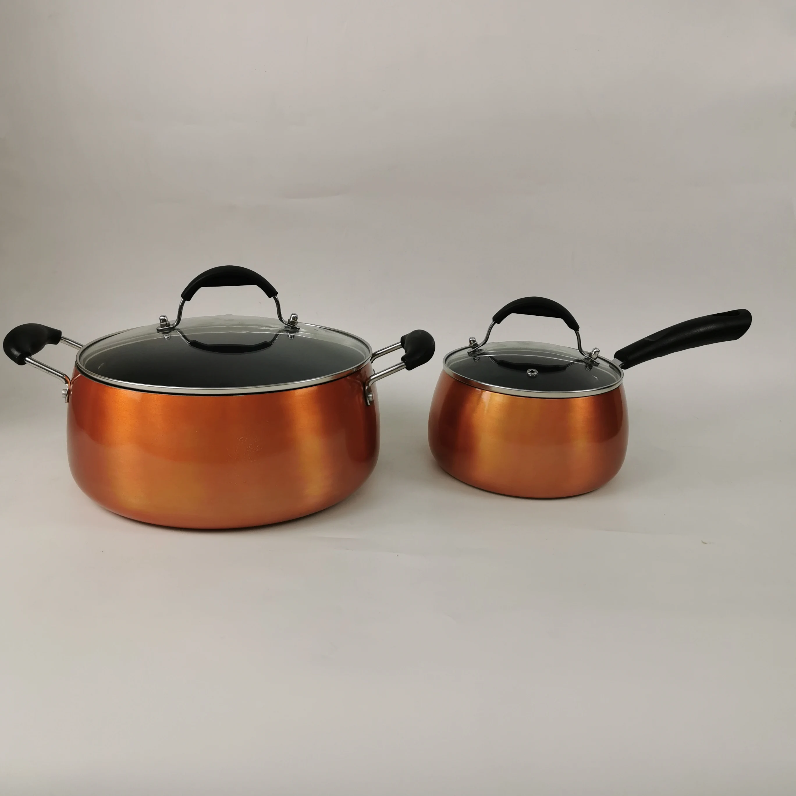as seen on TV press  non-stick cookware  induction bottom 3.0mm thickness
