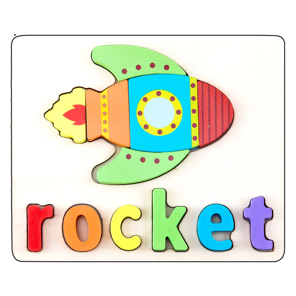 Toddler Busy Board Alphabet  Puzzle Educational Learning Kids Toys