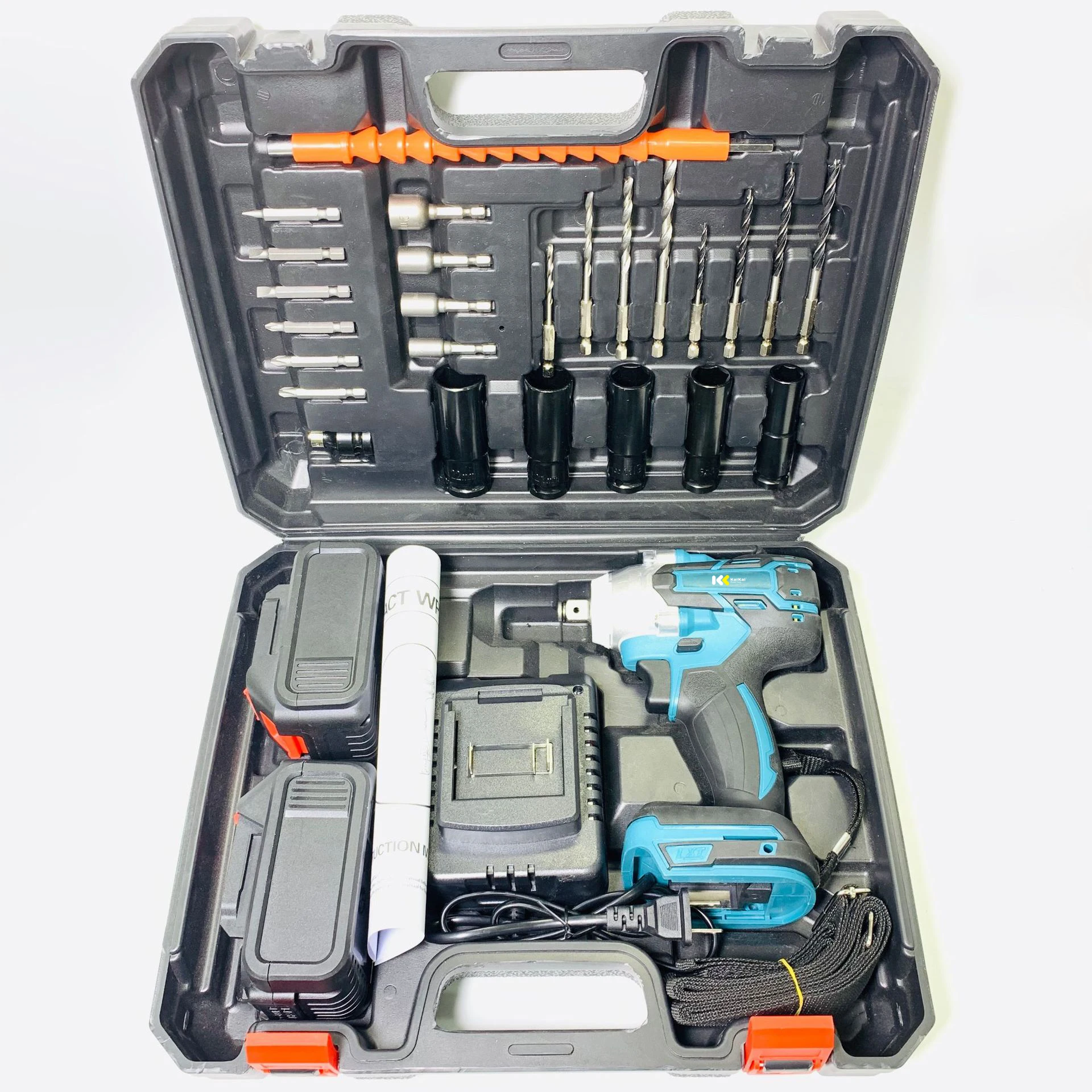 18V Electric Powered Rechargeable Torque Wrench 21V Li-ion Battery electric impact drill cordless wrench