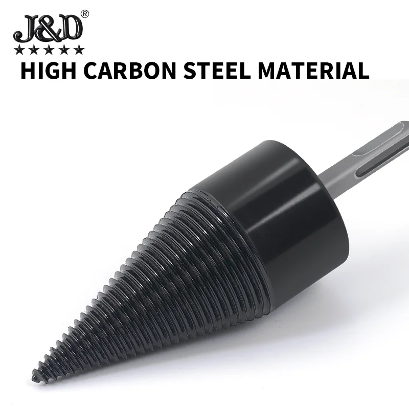 Special drill bit for wood chopping electric drill electric hammer tool for chopping wood split drill for household use