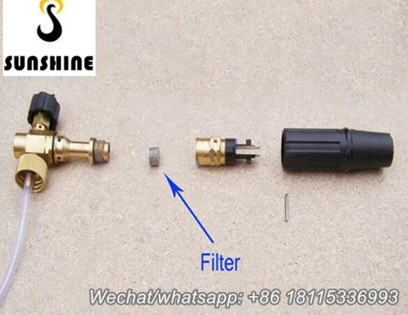 Snow Foam Cannon Foam Lance  Tablet Mesh Filter with replacement spray nozzle 1.1