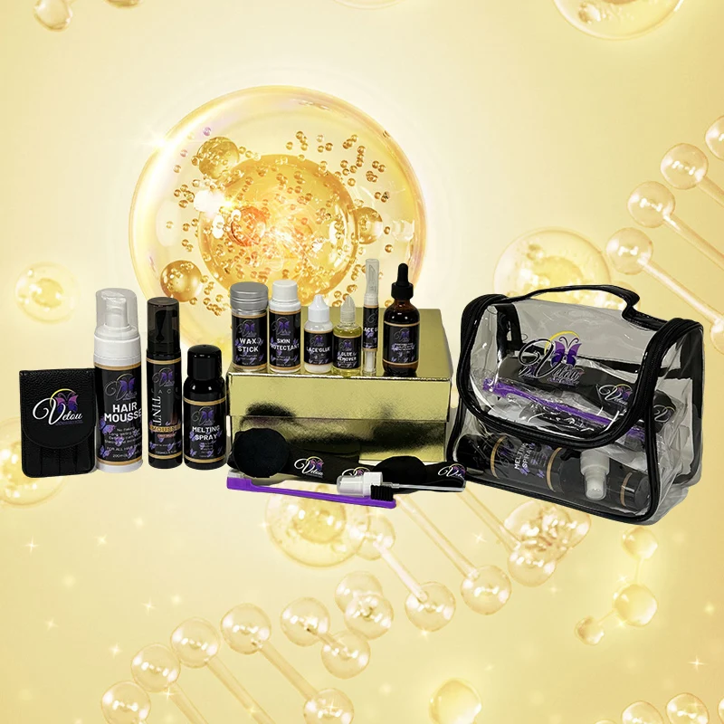 OEM/ODM Private Label Lace Glue Pen Waterproof Strong Hold Private Label Glue Lace Adhesive Wig Installation Kits