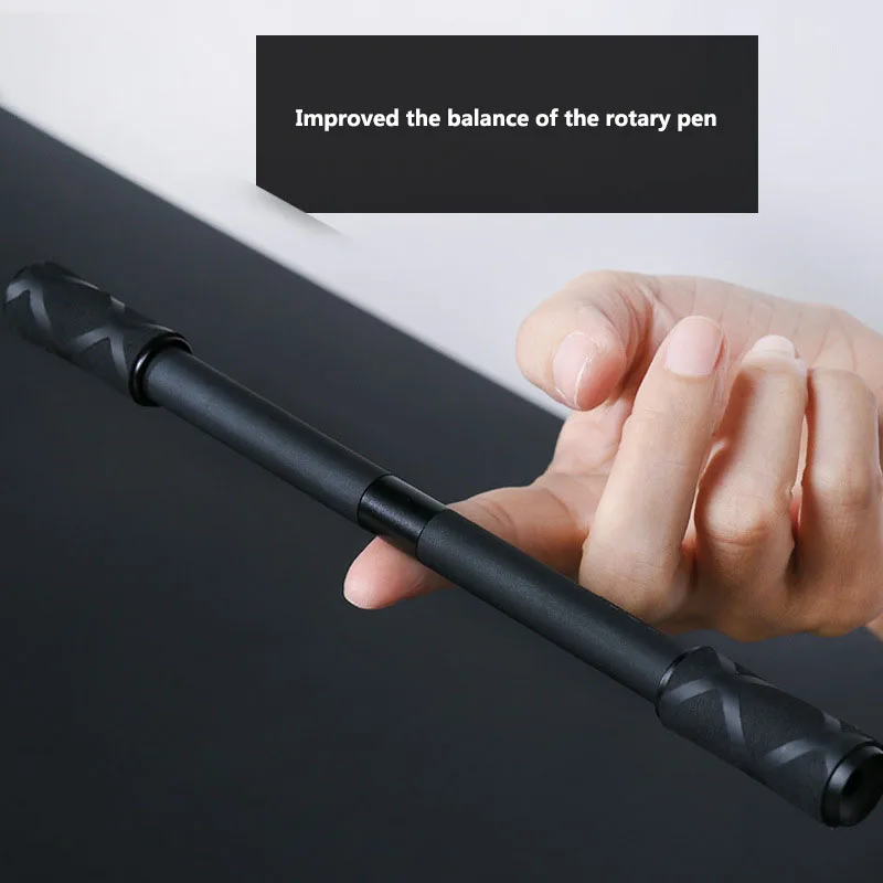 wholesale high quality plastic metal non-slip Decompression Rolling Finger Rotating toy Pens for Brain Training toy