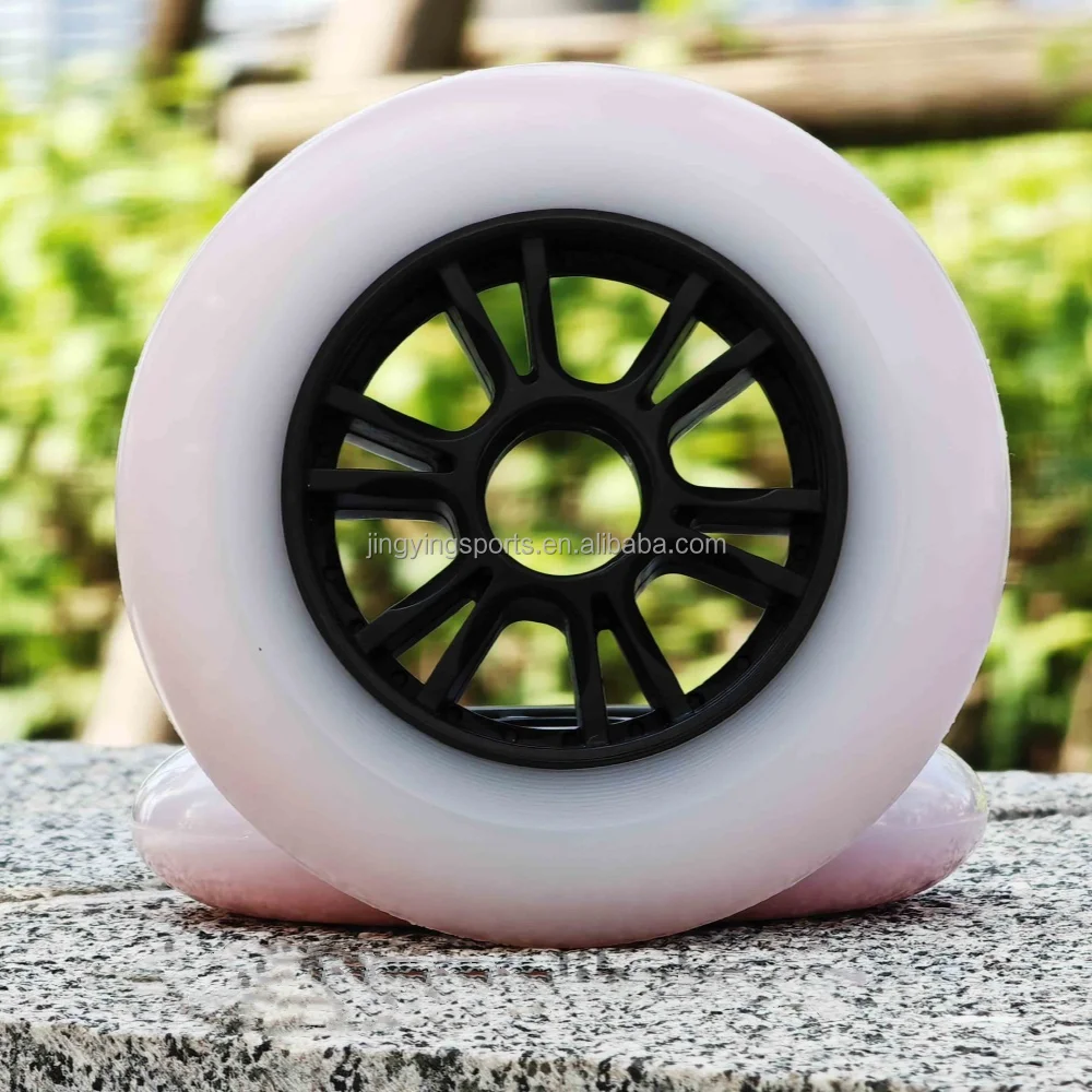 2024 Jingying High Rebound Professional Speed Skates Dual Hardness Wheels Inline Roller Skates 90mm 100mm 110mm 125mm wheels