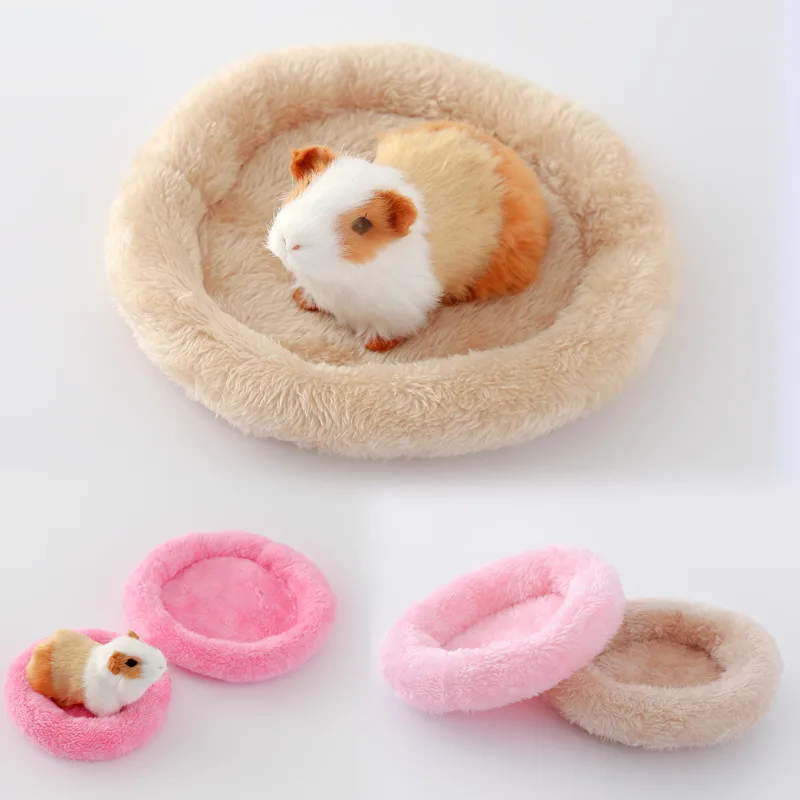 Hamster Bed Soft Warm Cushion Comfortable Sleep Mat Pad for Small Animal Guinea Pigs Hedgehog Squirrel Mice Rats Chinchilla Nest