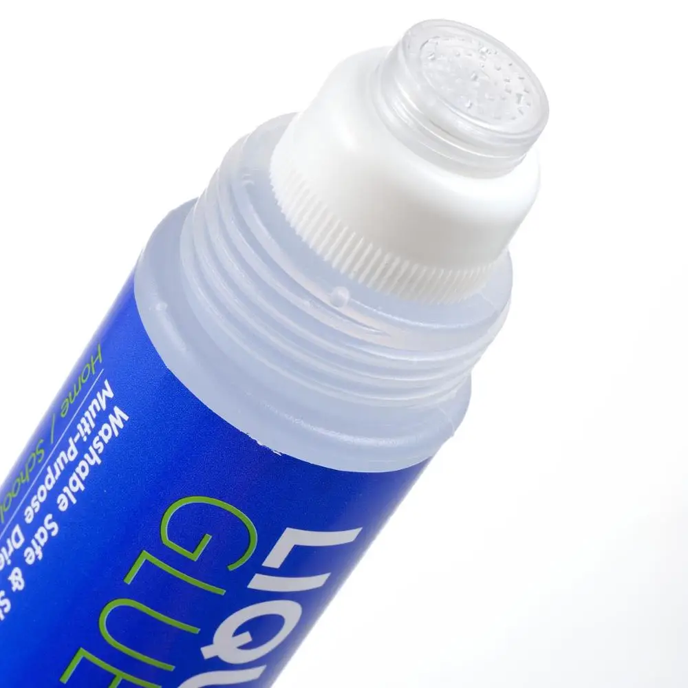 Прозрачный клей, моющийся слайм-клей, нетоксичный, прочный, Oem, индивидуальный логотип, жидкий клей-карандаш