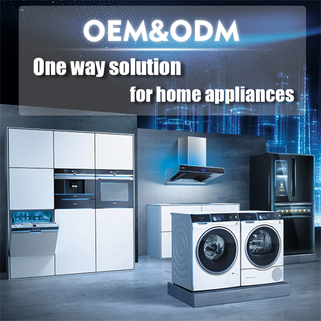 New home appliances dishwasher integrated machine