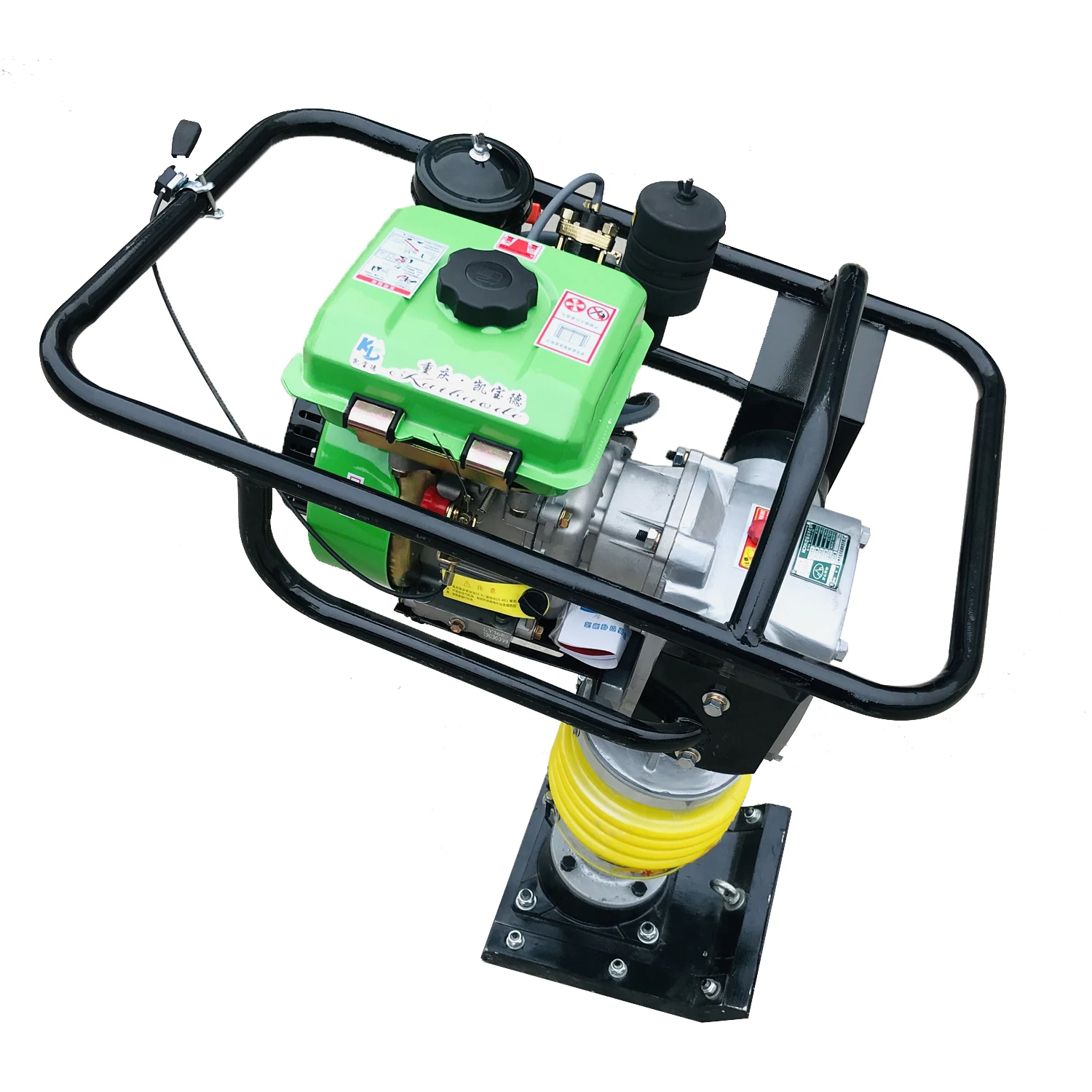 Tamping Rammer Jumping Jack Tamp Rammer Compactor 65kg With Gasoline Diesel Engine