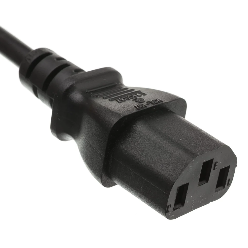 Manufacture of certficated US standard Nema 5-15p to iec320 c13 connector power cord