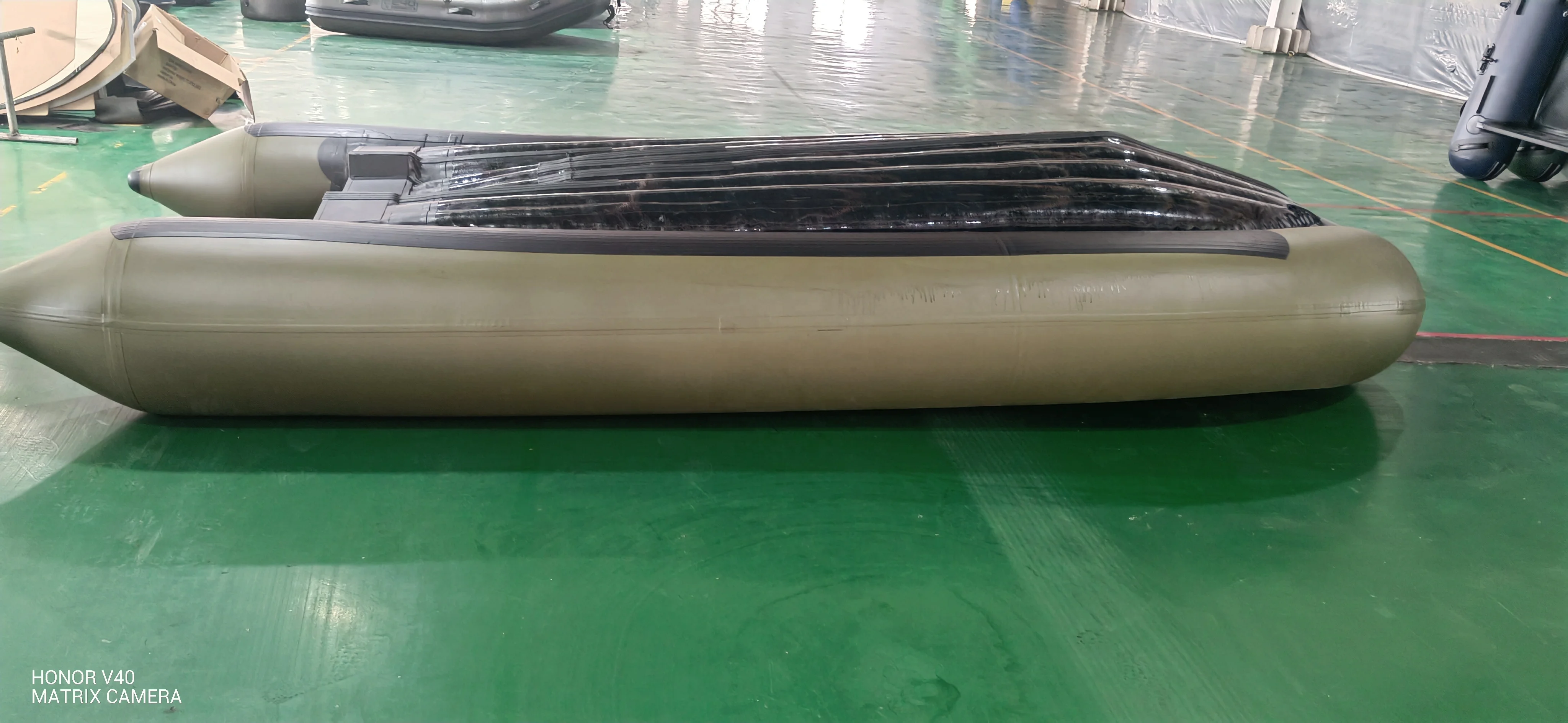 solar marine inflatable boat air floor 8 persons inflatable speed boat jet 1.2mm PVC super jet tunnel with air floor