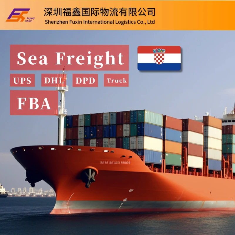 Door to Door DDP Agent Sea Freight Forwarder Shipping To UAE Dubai HR Ship From China With Low Fright Cost
