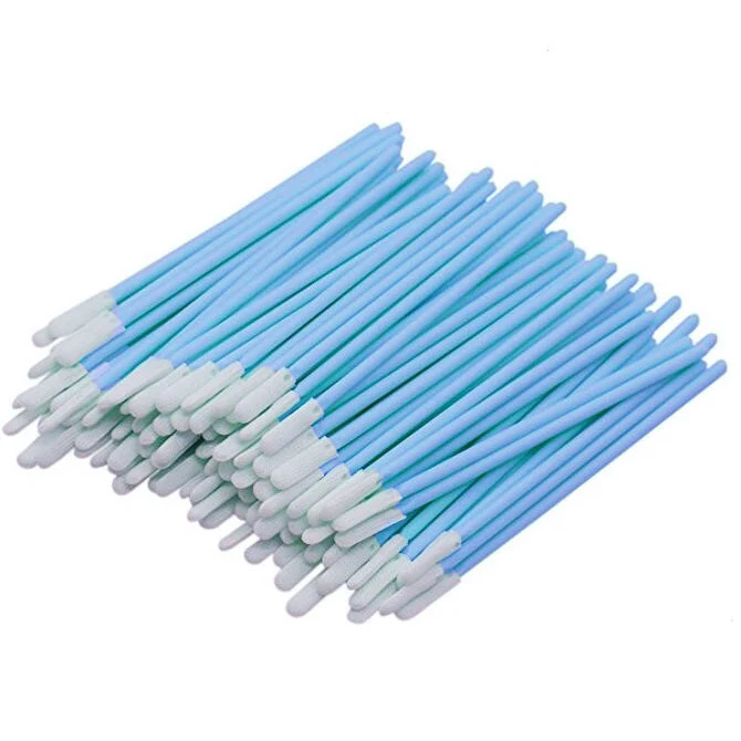 Fabric Tip Cleaning Swabs Sponge Stick for Inkjet Printer, Printhead, Automotive Detailing