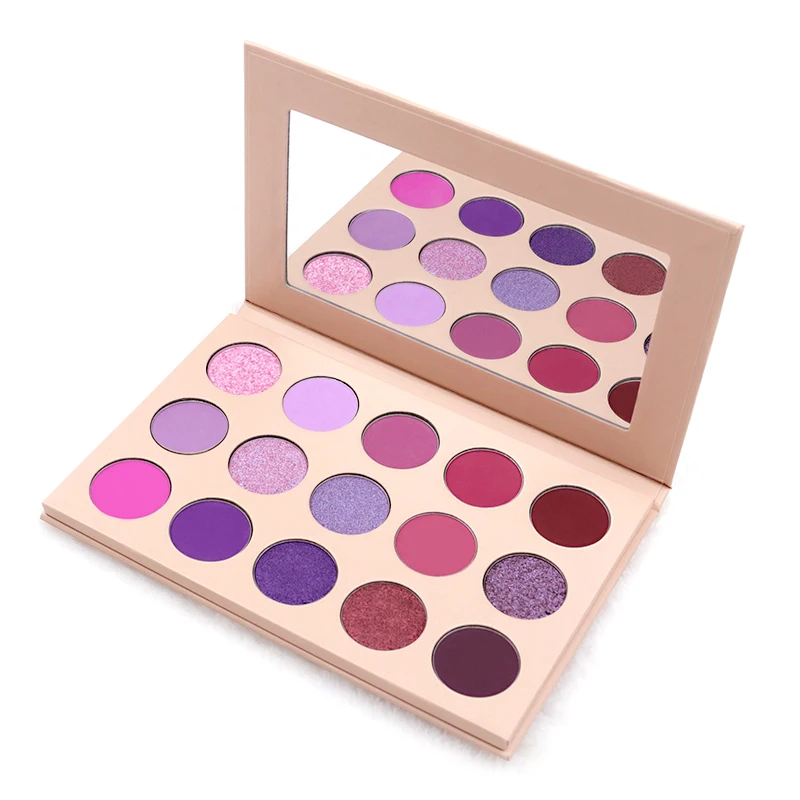 Customized Logo Eye Shadow Private Label Cosmetics Colorful Eyeshadow Palette Vegan Cruelty Free Low MOQ