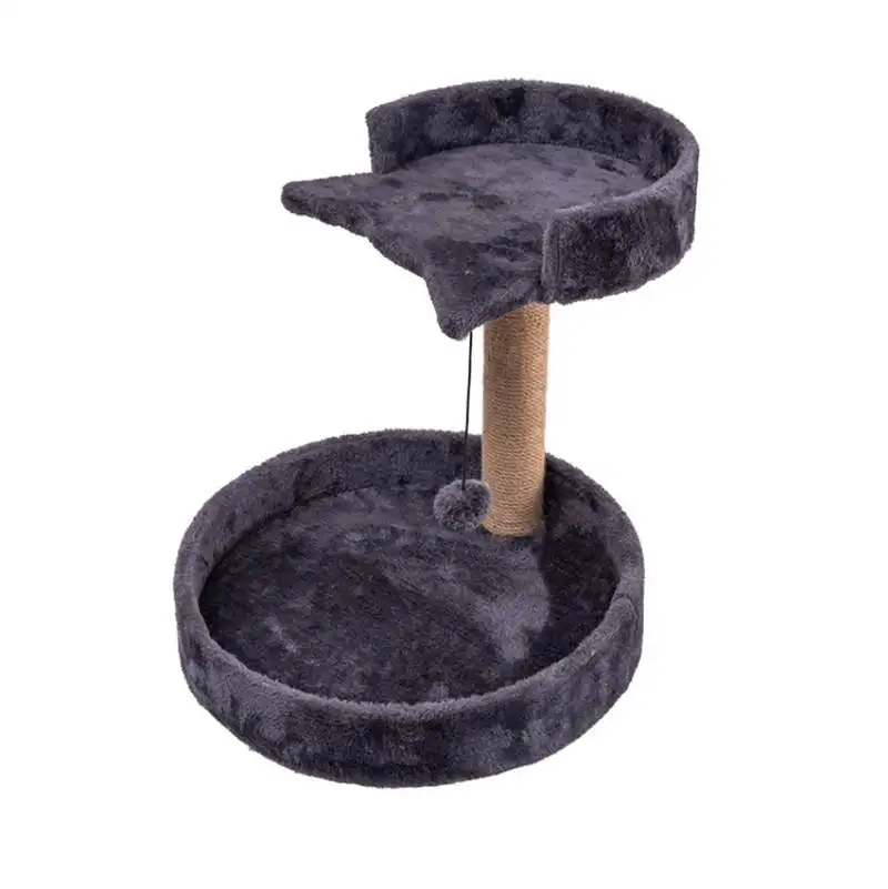 Оптовая продажа мебели сизаль гофрированный картон скребок ПЭТ гнездо уникальный Кот деревья Быстрая доставка
