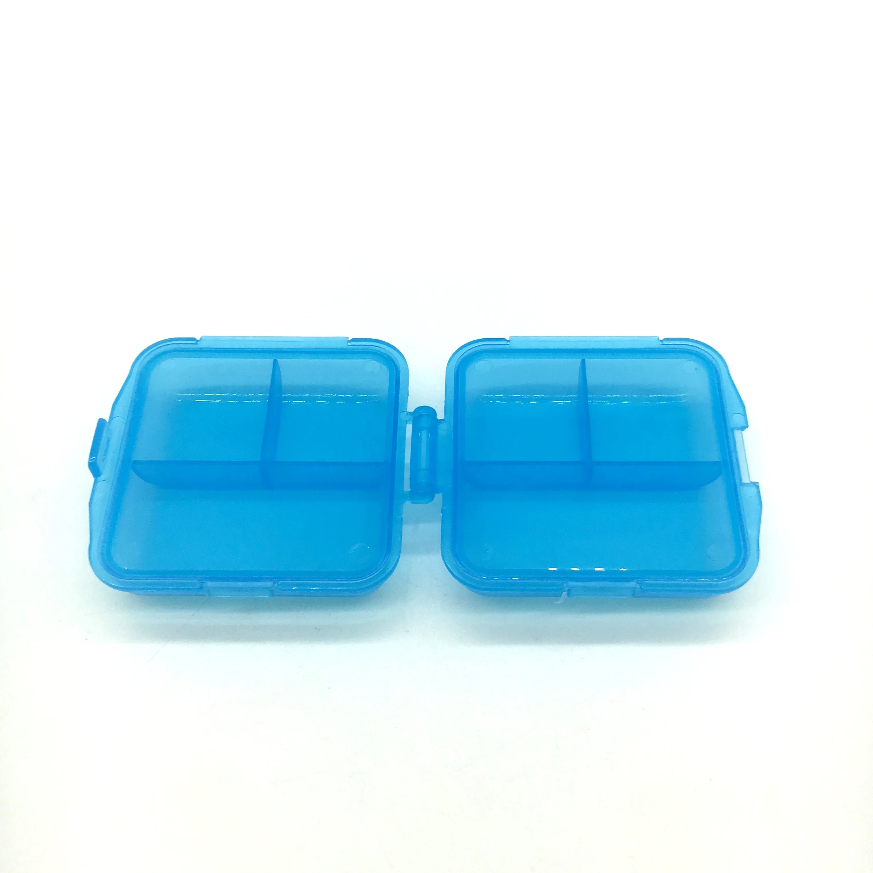High Quality Medical Box Organizer Pill with Double Side Pill case for Plastic Pill Organized