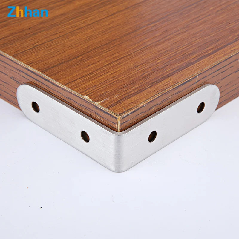 50x50mm Stainless steel 90 degree L -shaped connecting piece steel reinforced corner brackets