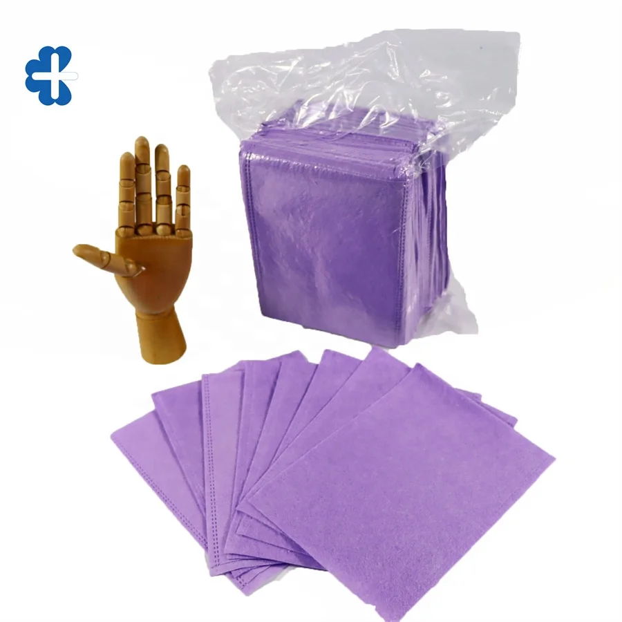 Chinese Manufacturer Favorable Price Nonwoven Spunlace Washing Airlaid Mitts Cleaning Disposable Medical Washing Gloves