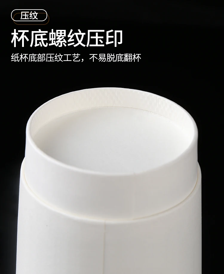 custom logo wholesale Biodegradable high quality 16oz food grade paper cup wholesale price