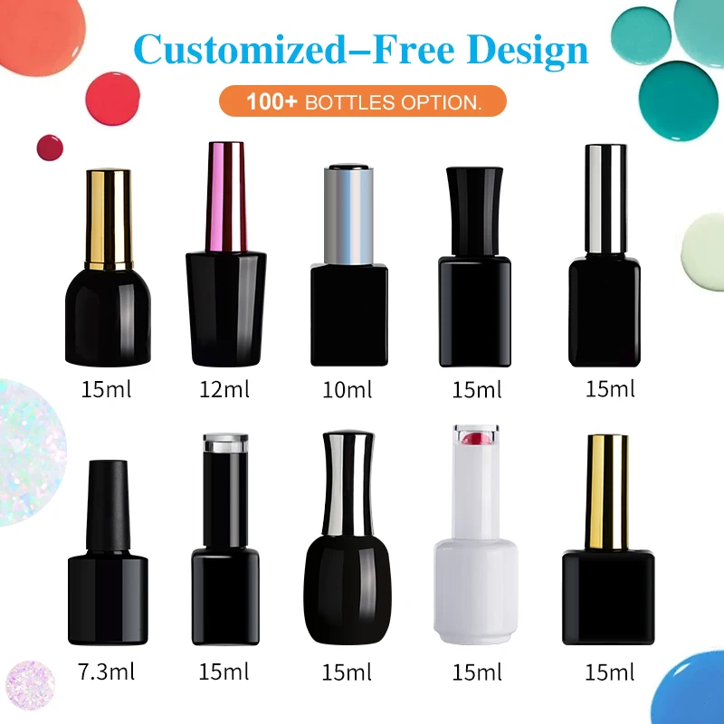 Лак для ногтей и базовая резина, без протирания, высокий блеск, бесплатные образцы, фирменная торговая марка, УФ-гель, верхнее покрытие