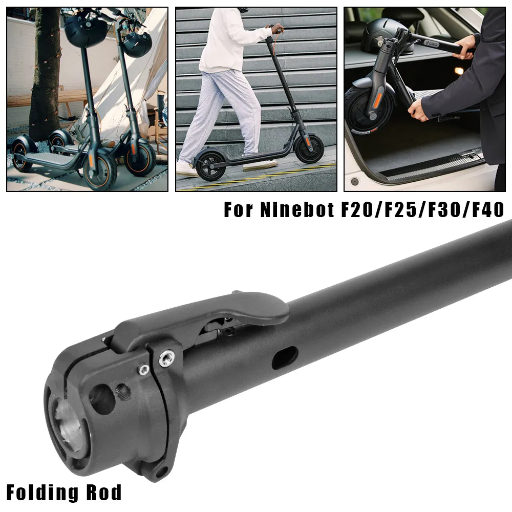 Superbsail Folding Pole For Nine-bot F25 F30 F40 Kick Scooter Electric Scooter Front Pole Kit Spare Parts