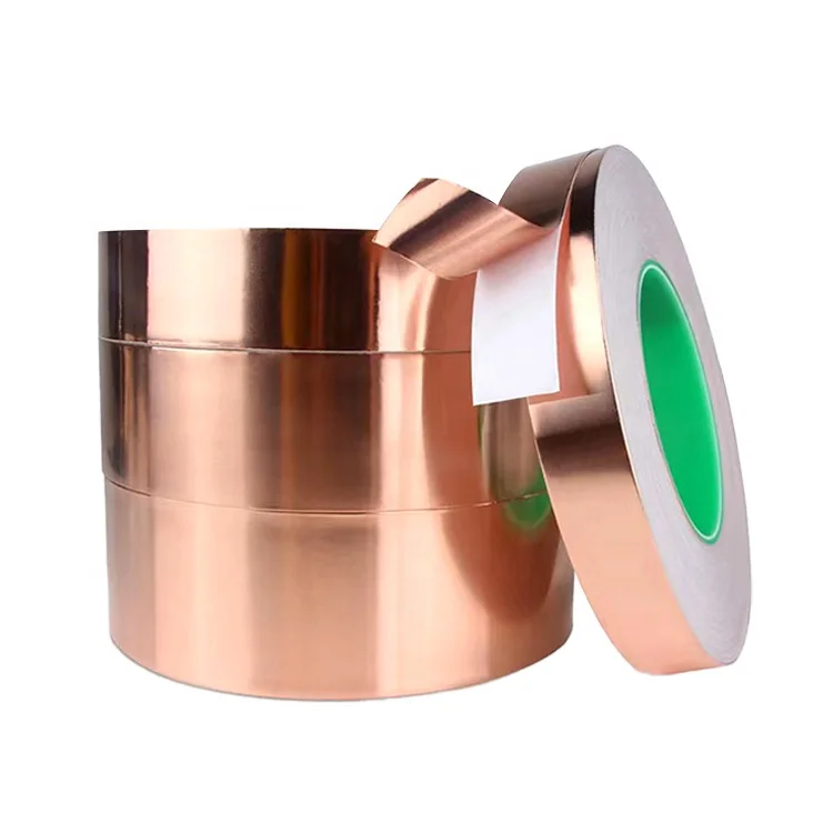 High Quality  Dual Conductivity Pure Copper foil adhesive Tape Foir Snail Stop