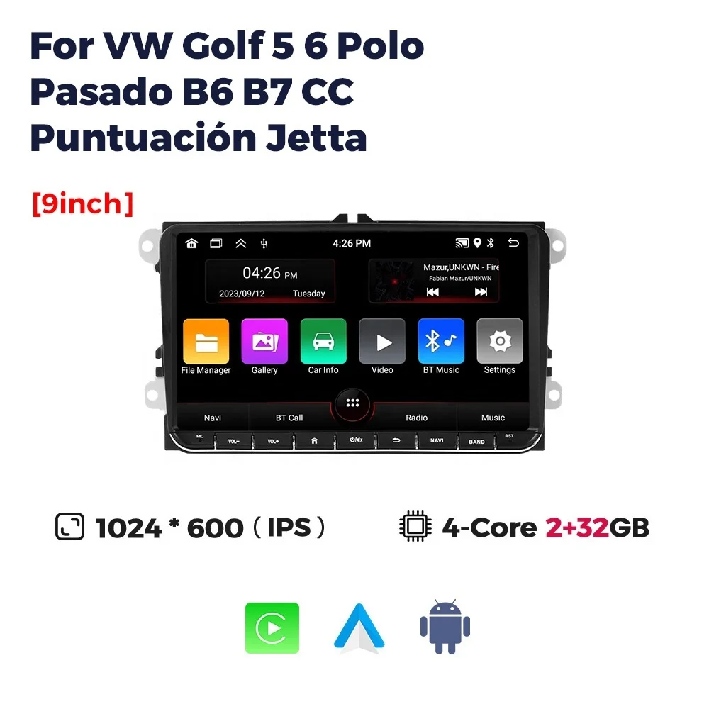 MEKEDE Mexico Warehouse Radio FM Android screen  player auto electronics stereo multimedia for universal car  7inch 9inch VW