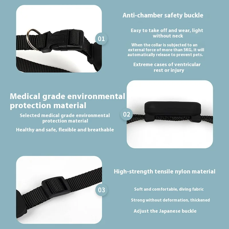 Mini GPS Compact Anti-Lost Dog Tracker Collar Pet GPS Collar