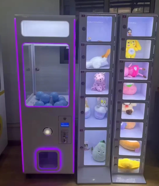 Factory Wholesale Indoor Game Room Magic Box Capsule Vending Machine Prize Locker Showing Doll and Model for Boutique Store