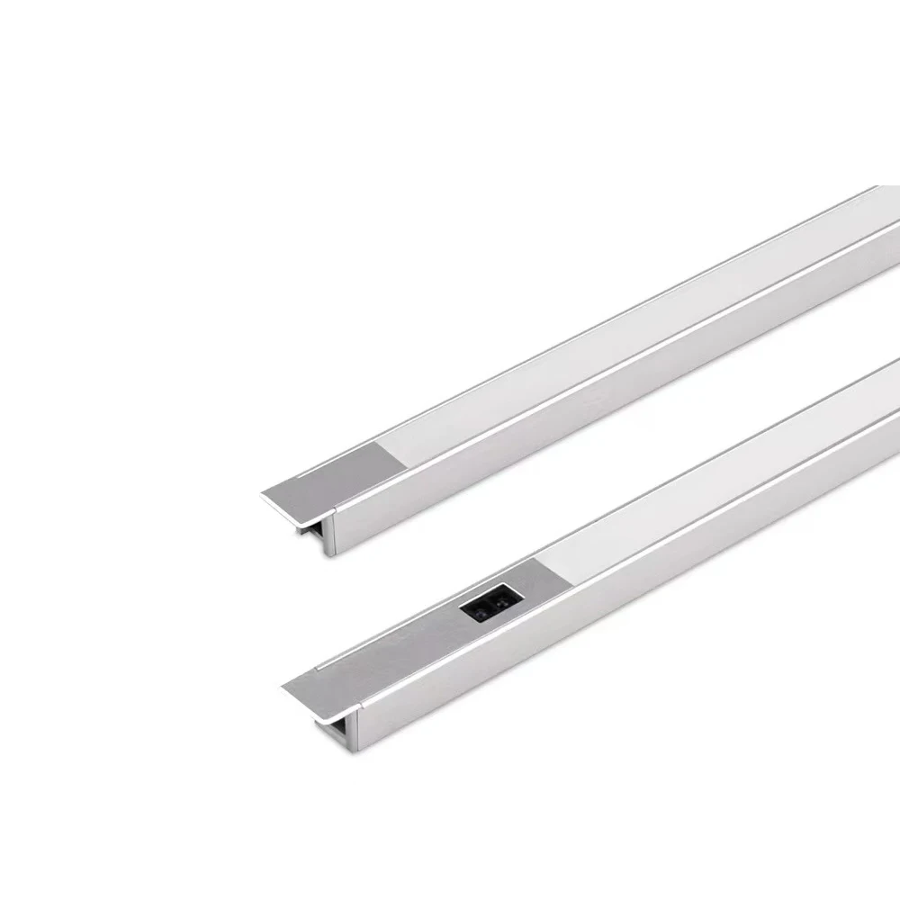 Embedded Motion Sensor Slim profile Removable Under Led Cabinet Light Bar for Shelf Closet Display Lighting