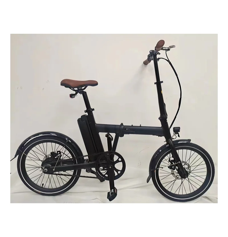 Small lightweight load-bearing strong shock-absorbing lithium battery two wheeled electric bicycle