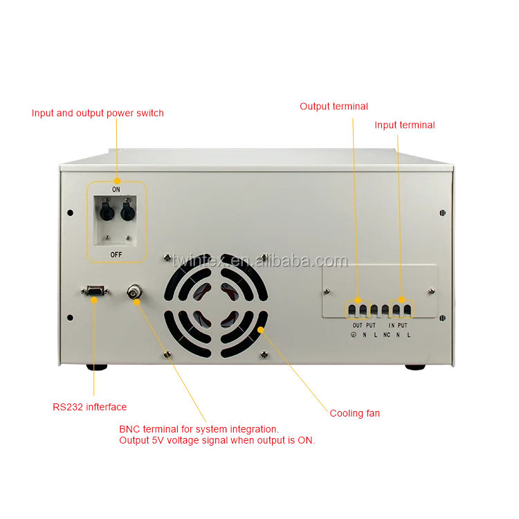  Twintex APS-5102 2KVA 110V 220V 300V лаборатории частотно-регулируемый СВАРОЧНЫЙ АППАРАТ IGBT программируемый одиночно фазный АС источник питания