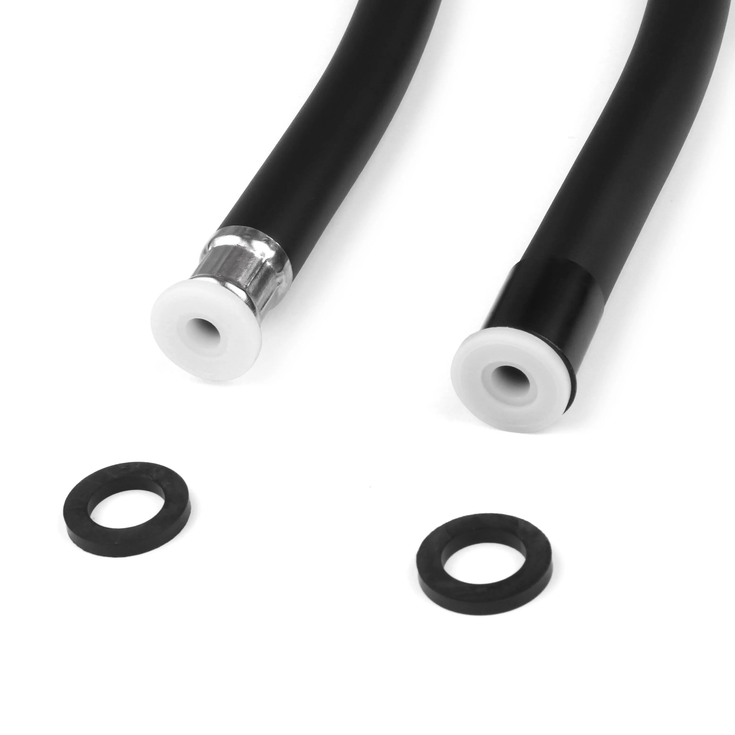 1.5m High Quality Matt Black Plumbing PVC Flexible Shower Hose for Hand Shower and Bidet Sprayer