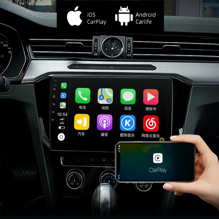 car radio android 9inch 2din Android 11 System car dvd player with blue tooth