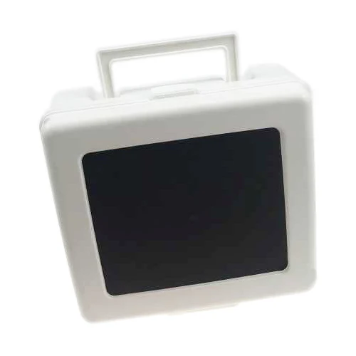 Promotional traditional Hard Plastic Chalkboard retro Lunch box with carry handle