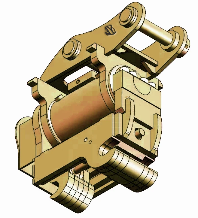 Excavator Hitch Attachments Tilting Quick Coupler Rotator Hydraulic Rotating Hitch Price Excavator Tilting For Sale