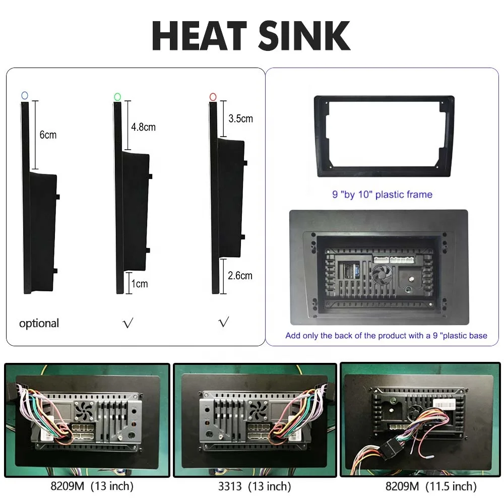 8 core Android car radio 7/9/10/11.5/13 inch car dashboard monitor android screen android car player