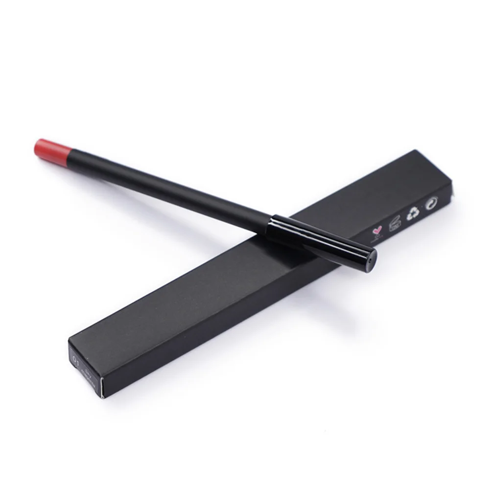 13 Colors Brown Lip Liner Cosmetics Smooth Pigment Lip Pencil Vegan Cruelty Free Lip Liner Wholesale