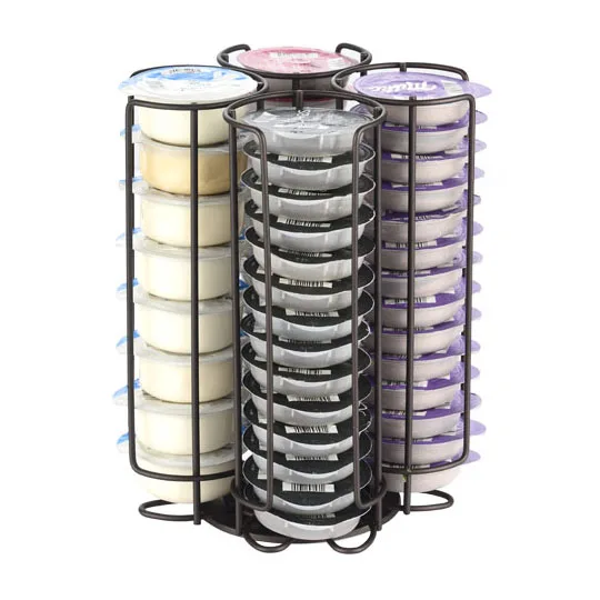 Hot Selling Metal Display Rack Coffee Capsule Holder Rack for Tassimo Capsules