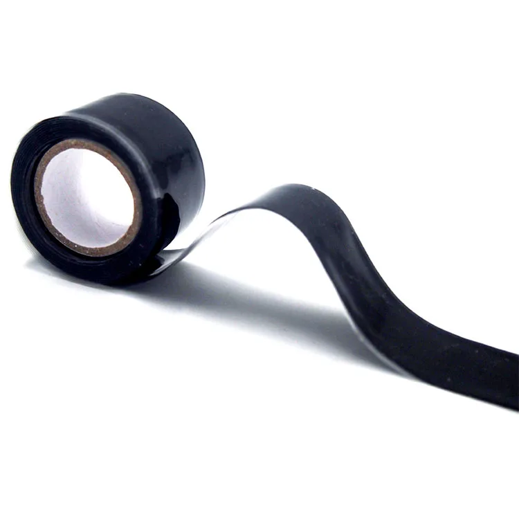 Weatherproof And Air Tight; Uv Resistance Self-Fusing Blue Silicone Tape Ptfe Coating Adhesive Silicone Tape