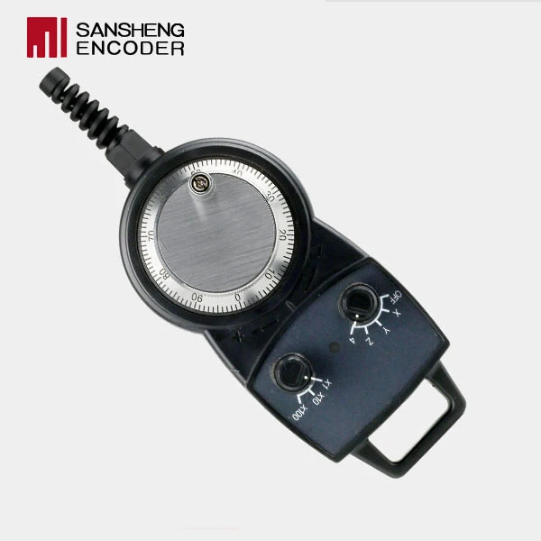 4 axis DC5V 100 ppr mpg handwheel manual pulse generator with magnetic on housing